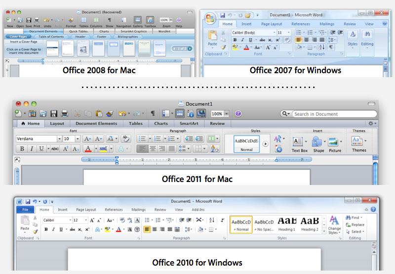 Updates Microsoft Office For Mac 2011